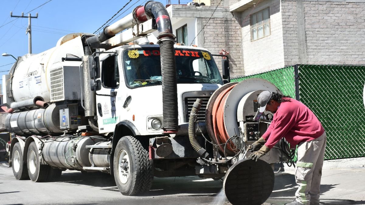 Unidad Vactor en servicio